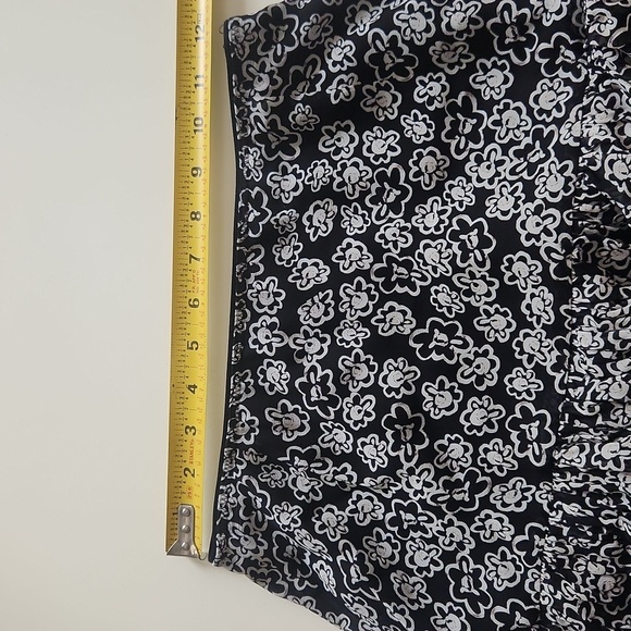Dorothee Schumacher Floral Transparancies Black White Tiered Maxi Skirt New 2 - Picture 8 of 10